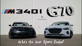 WHEEL 2 WHEEL | 2020 BMW M340 vs Genesis G70