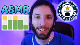 ASMR Wordle Speedrun World Record!