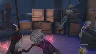 Identity v | hunter and survivor doing some weird stuff