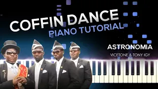 Coffin Dance on PIANO (tabut dansı 2020)