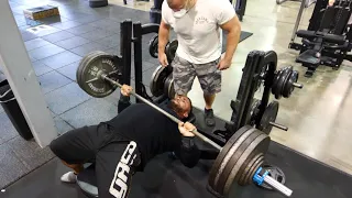 Bench Press Workout 3 - Road to Smoke 500lbs