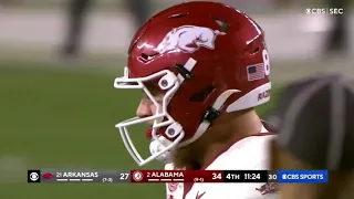 Arkansas CRAZY Trick Play!!!