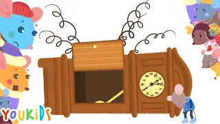 Hickory Dickory Dock | YouKids Nursery Rhymes