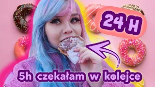 🍩 Jem TYLKO PĄCZKI 24H 🍩🤢🤰🏼// NAJGORSZY VS NAJLEPSZY 