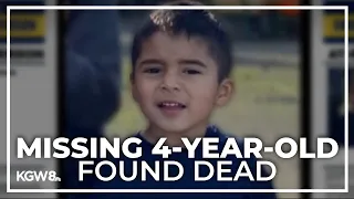 Missing Washington 4-year-old boy found dead, police say