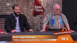 ZDF Sendung Bares für Rares vom 04.05.2016