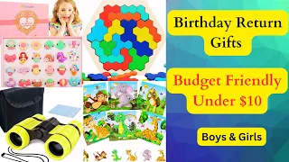 Birthday Return Gifts | Budget Friendly Return Gifts | Return Gift Ideas | Girl-Boys and Gift