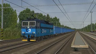 Mn 57434 Chrást u Plzně - Plzeň 363.5 + 18 Eanos /open rails/