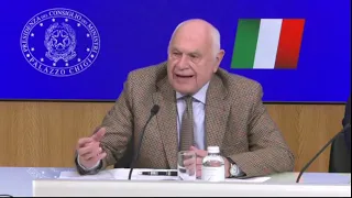 IL MINISTRO CARLO NORDIO AL TERMINE DEL CONSIGLIO DEI MINISTRI