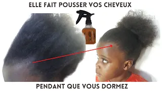 CETTE LOTION AVEC DU MORINGA FERA POUSSER VOS TEMPES ET VOS CHEVEUX FINS 3 FOIS PLUS VITE