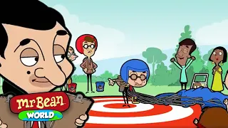 Mr Bean's Collecting For a Christmas Charity! | Mr Bean Animated Cartoons | Mr Bean World