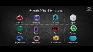 The Month Wise Birthstones | Read History Of Birthstones and Benefits #birthstone #garnet #emerald