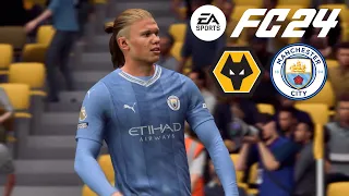 Wolves vs Manchester City | Molineux Stadium | 2023-24 Premier League | EA FC 24