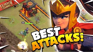 BEST Queen Walk / Queen Charge Attacks - TH10 Attack Strategy (Clash of Clans)