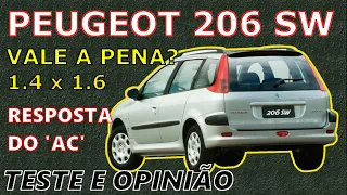 Peugeot 206 SW, de 2005 a 2008 - Informações, Pontos Positivos e Negativos - Será que Vale a Pena?