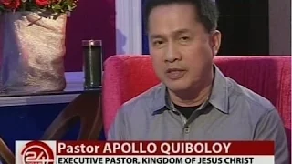 24 Oras: Pastor Quiboloy, mananatiling spiritual adviser ni Duterte