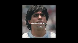 Pele+R9+Maradona=1506 GOALS#viral#football#video