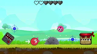 RED BALL 4 GIRLFRIEND BALL & TOMATO BALL 'FUSION BATTLE' with CAVE BOSS 1 & FRIEND BOSS 2