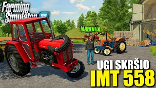 IMT 558 RAZLUPAN, UGI POKLANJA NOVI TRAKTOR ! - STARO IMANJE EP22 w/Marinija