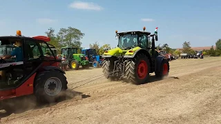 Claas axion 830 tractor pulling 2017