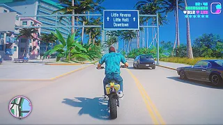 ✪ GTA: Vice City 2020 Remastered REDUX Graphic Overhaul Gameplay! 4k 60fps Graphics [GTA 5 PC Mod]