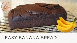 Delicious and easy Banana Chocolate Bread