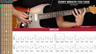 Every Breath You Take Guitar Cover The Police 🎸|Tabs + Chords|