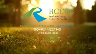 Board Meeting April 25, 2023