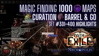 [PoE 3.24] 1000 MAPS # 301-400 - Curation Barrels on Fortress (cumulative +14 divines per hour)