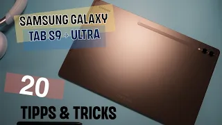Samsung Galaxy Tab S9/Plus/Ultra - 20 Tipps & Tricks - deutsch