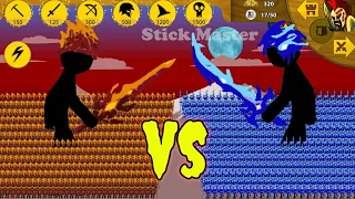 HACK DAMAGE 999 LAVA SWORDWRATH VS 999 ICE SWORDWRATH NEW UPDATE | STICK WAR LEGACY | STICK MASTER