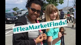 Flea Market Finds! Banana & KGirl Find LPS Shoppies Bratz & More at New Castle County Farmers Market