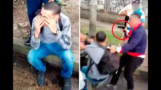 Policías de civil evitan intento de fleteo en Medellín