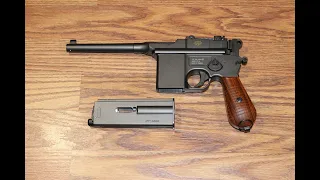 Обзор пневматического пистолета SAS Mauser M712 Schnellfeuer (KWC K712)