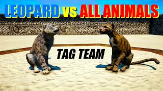 Far Cry 4 Animal Fight - Leopard vs All Animals Tag Team Battles