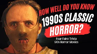 Do you know 1990s Classic Horror Movies? Take this horror movie trivia quiz!