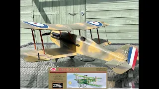 SKippy's Guillow's S.E.5A RC Conversion - Part 4 Completion