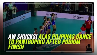 Aw Shucks! Alas Pilipinas dance to Pantropiko after podium finish  |ABS-CBN News