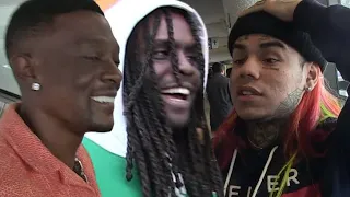 Rappers & Celebrities React To 6ix9ine Getting Jumped In LA Fitness