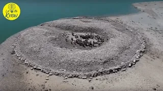 When Drought Caused A Reservoir In Spain To Dry Up, It Exposed A Long lost Ancient Monument