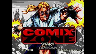 Comix Zone (Sega Mega Drive/Genesis) - Full Playthrough, All Endings