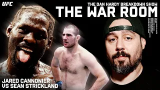 Jared Canonnier vs Sean Strickland | Dan Hardy Breakdown, The War Room Ep. 242