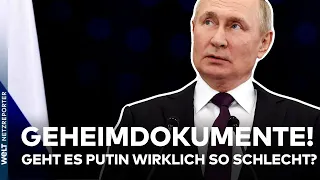 US-Geheimdokumente: Krebs und Parkinson? Das wissen die USA über Putins Gesundheitszustand