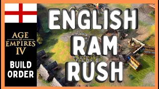 English Ram Rush Build Order | Age of Empires 4 Build Order