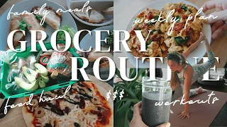 Weekly Grocery Haul & Meal Plan: Spring Pregnancy Edition | Family of 3