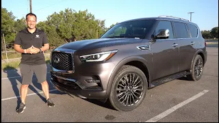 Is the NEW 2022 Infiniti QX80 the KING of full size luxury SUVs?