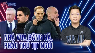 PHÚT BÙ GIỜ: MAN CITY TAN MỘNG BẢO VỆ CÚ ĂN 3, ARSENAL TIẾP TỤC “RUNG CHUÔNG”