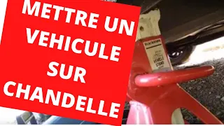 🚗🚐 comment mettre un véhicule sur chandelle / how to put a vehicle on a candle
