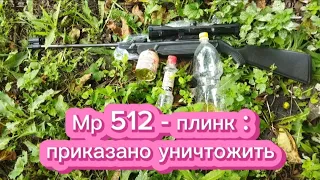 Мр 512 плинк: выход в лес. Стреляем на разные дистанции 25 - 40 - 50м, стоя с рук.