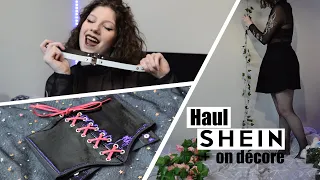 Haul SHEIN + on décore mon mur (accessoires, bague, corset,... )